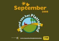 Programmabrochure Maand van het Platteland - Vlaamse ...
