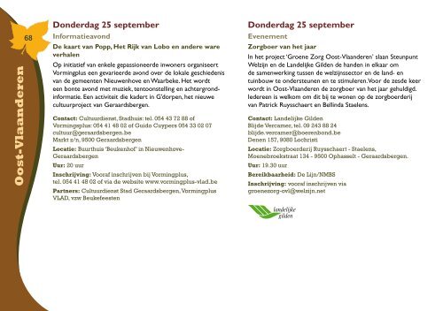 Programmabrochure Maand van het Platteland - Vlaamse ...