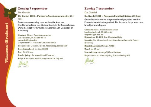 Programmabrochure Maand van het Platteland - Vlaamse ...