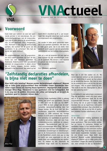 VNA actueel 2012 november