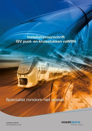 Installatievoorschrift punt- en kruisstukken vaWBN v1 - voestalpine