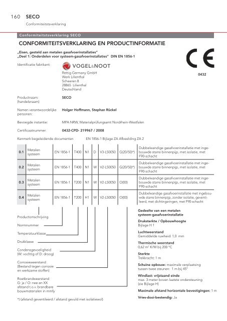 Technische gegevens - Vogelundnoot.com