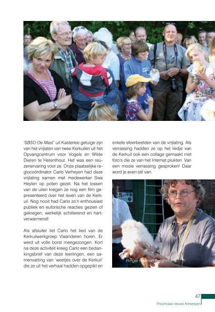 Mens & Vogel - Vogelbescherming Vlaanderen