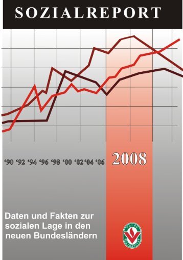 Sozialreport 2008 - Daten und Fakten zur sozialen Lage