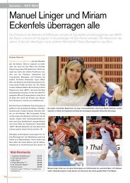 Manuel Liniger und Miriam Eckenfels überragen alle - Handballworld