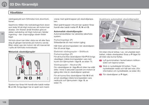 Instruktionsbok - Volvo