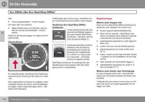 Instruktionsbok - Volvo