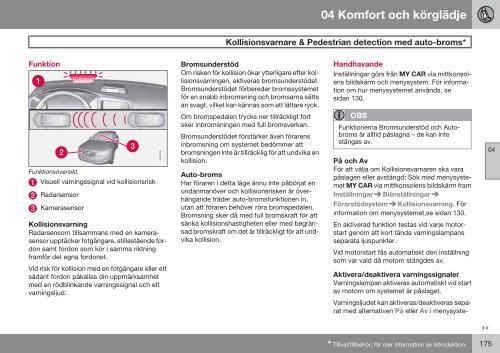 Instruktionsbok - Volvo