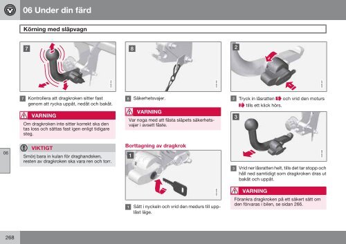 Instruktionsbok - Volvo