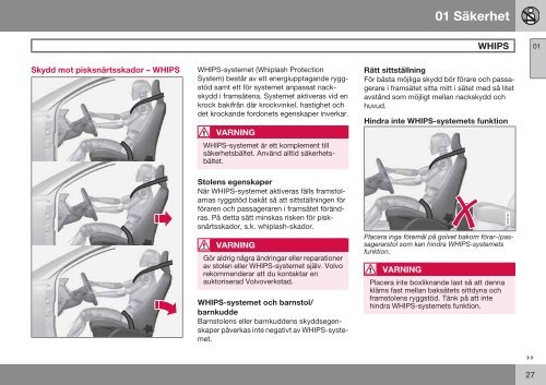 Instruktionsbok - Volvo