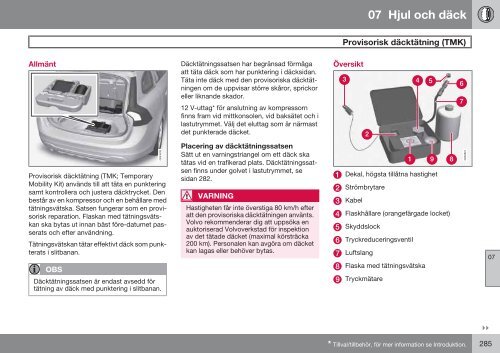 Instruktionsbok - Volvo