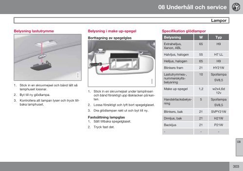 Instruktionsbok - Volvo