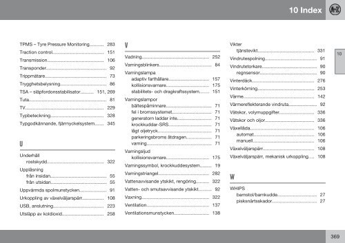 Instruktionsbok - Volvo