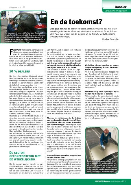 Carrosserie - Federauto Magazine