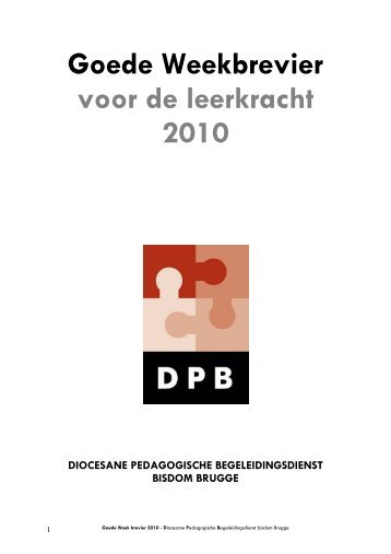 Goede Week Brevier 2010 - DPB Brugge