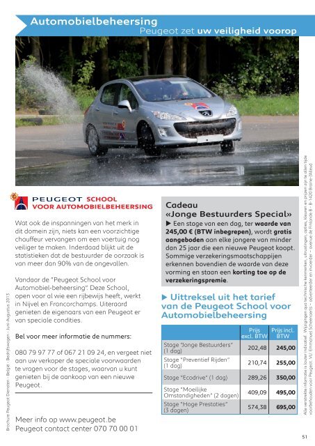 PRIJZen BeDRiJFsWAGens - Peugeot