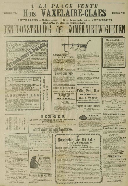 Zondag 30 Juli 1905 NIEUWS - EN/