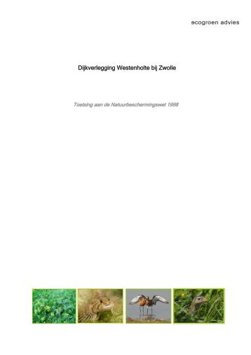 Bijlage 12a Natuurtoets dijkverlegging Westenholte.pdf - BIS