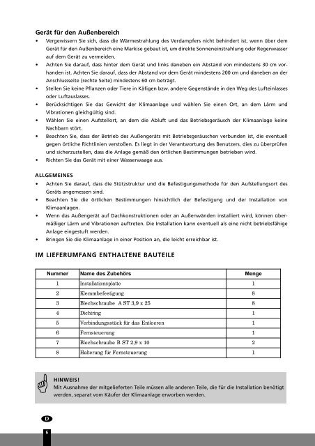 TSCS 126 Installation Manual