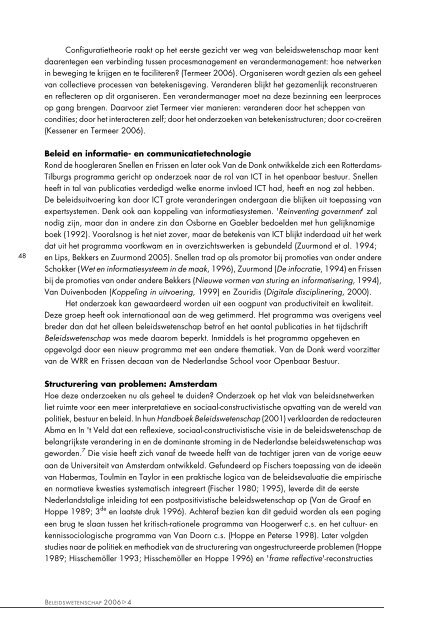 Van beleidswetenschap naar kennissamenleving.pdf - Prof. dr. AFA ...