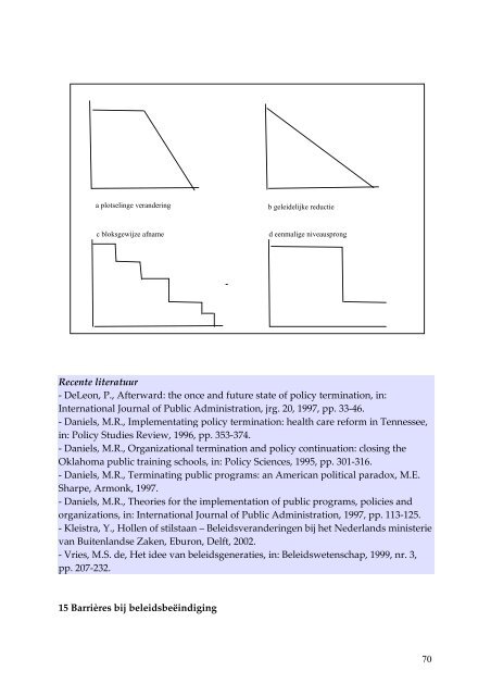 Beleid veranderen of stoppen - Prof. dr. AFA Korsten