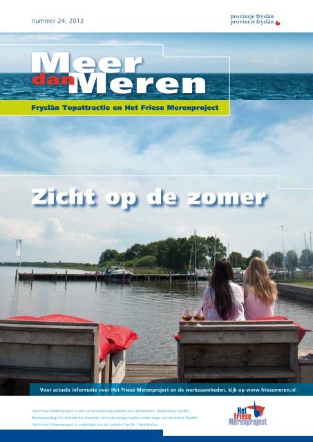 Meer dan Meren juli 2012 - Provincie Fryslân