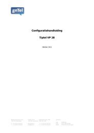 Configuratiehandleiding Tiptel VP 28 (362,9 KB) - gnTel