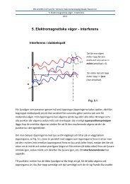 Föreläsning 5 - Elektromagnetiska vågor 2 2013 - IFM