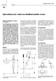 Opto-elektronisch meten van driedimensionale vormen - DSPE