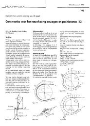 Constructies 'voor het nauwkeurig bewegen en positioneren ... - DSPE