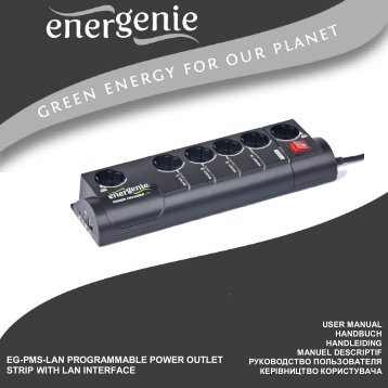 User Manual - EnerGenie