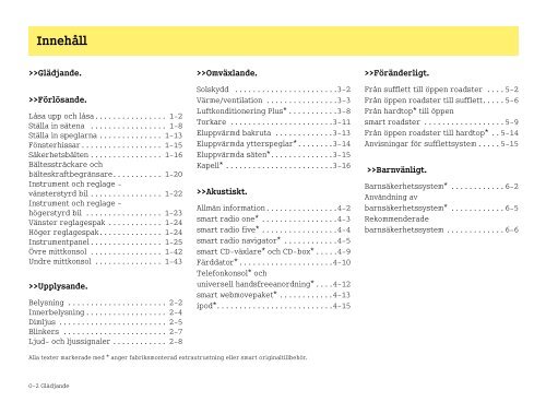 Instrumentpanel - smart klub danmark