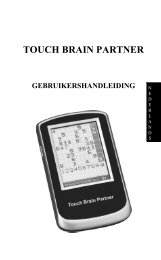 TOUCH BRAIN PARTNER - Millennium 2000