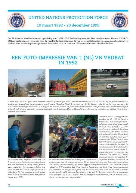 EEN FOTO-IMPRESSIE VAN 1 (NL) VN VBDBAT IN 1992
