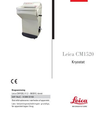 Leica CM1520 - Leica Biosystems