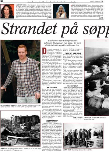 Oppslag i TelemarksAvisa 27.10.2010 - Spartacus Forlag AS
