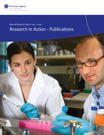 Publications - BC Cancer Agency