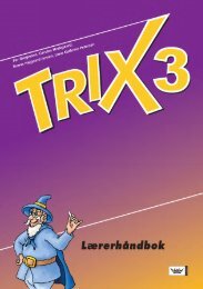 Trix 3 · Lærerhåndbok - Dammskolen