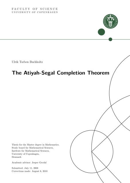 The Atiyah-Segal Completion Theorem