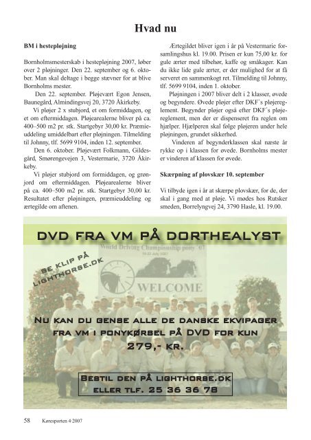 Download Køresporten nr. 4 2007.pdf - Karetmager.dk