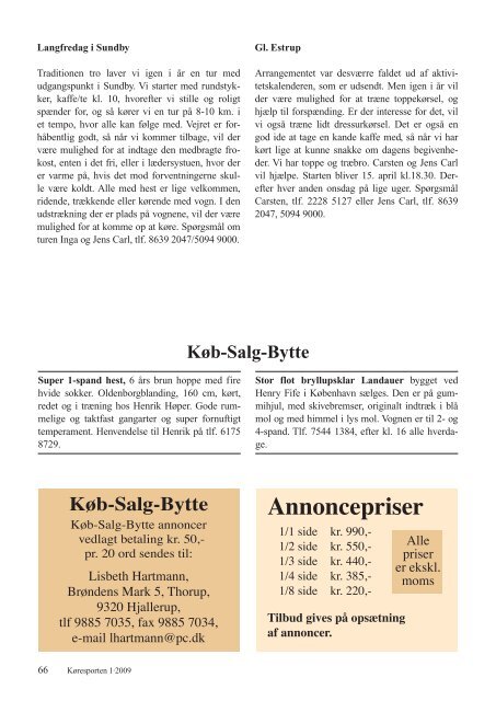 Download Køresporten nr. 1 2009.pdf - Karetmager.dk
