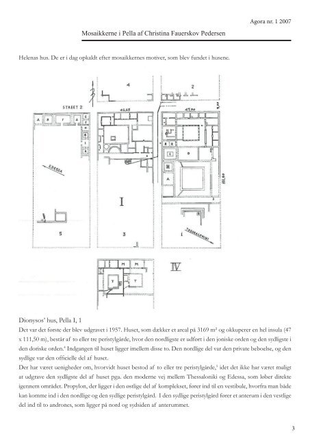 Mosaikkerne i Pella af Christina Fauerskov Pedersen - e-agora