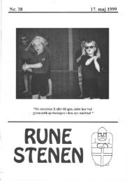Nr. 38 17. maj 1999 - Runestenen