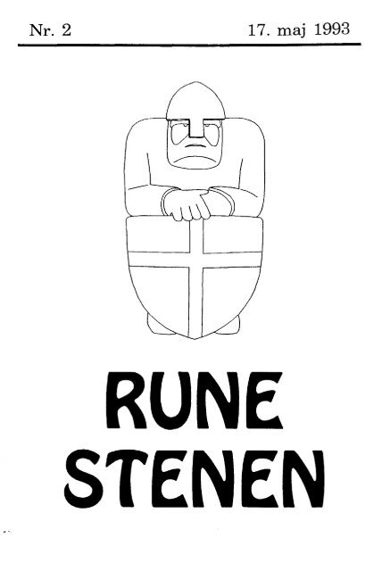 Nr. 2 17. maj 1993 - Runestenen