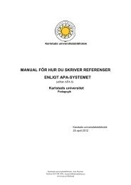 Skriva Referenser Och Kallforteckning Enligt Harvard 2013 Pdf
