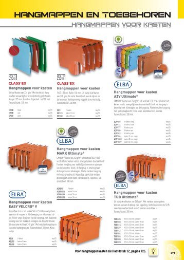 Hangmappen en toebehoren