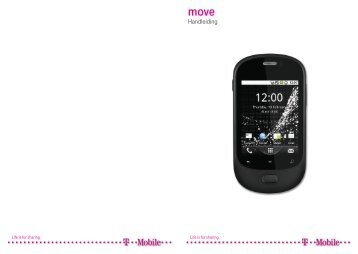 Download de handleiding - Toestelhulp - T-Mobile