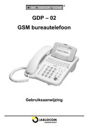 GDP – 02 GSM bureautelefoon - Jablocom