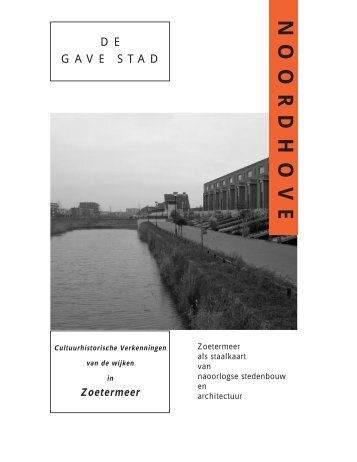 NOORDHOVE - Gemeente Zoetermeer