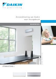 Airconditioning van Daikin voor thuisgebruik ... - Aspeslagh bvba